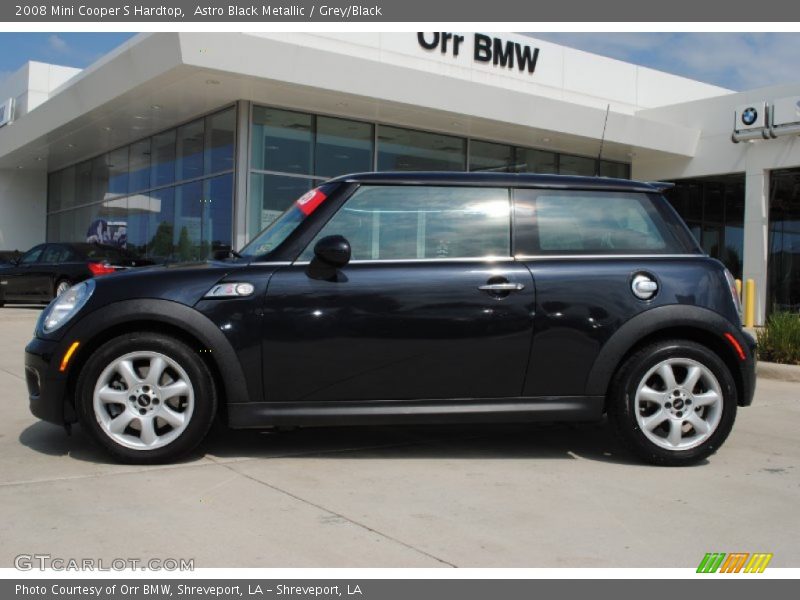 Astro Black Metallic / Grey/Black 2008 Mini Cooper S Hardtop
