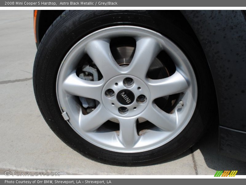 Astro Black Metallic / Grey/Black 2008 Mini Cooper S Hardtop