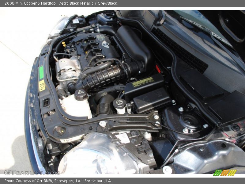 Astro Black Metallic / Grey/Black 2008 Mini Cooper S Hardtop