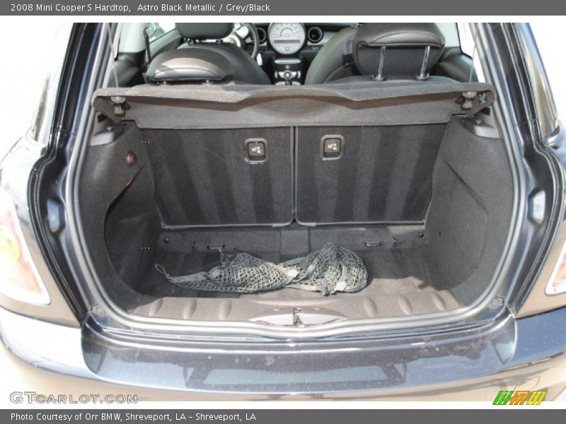 Astro Black Metallic / Grey/Black 2008 Mini Cooper S Hardtop