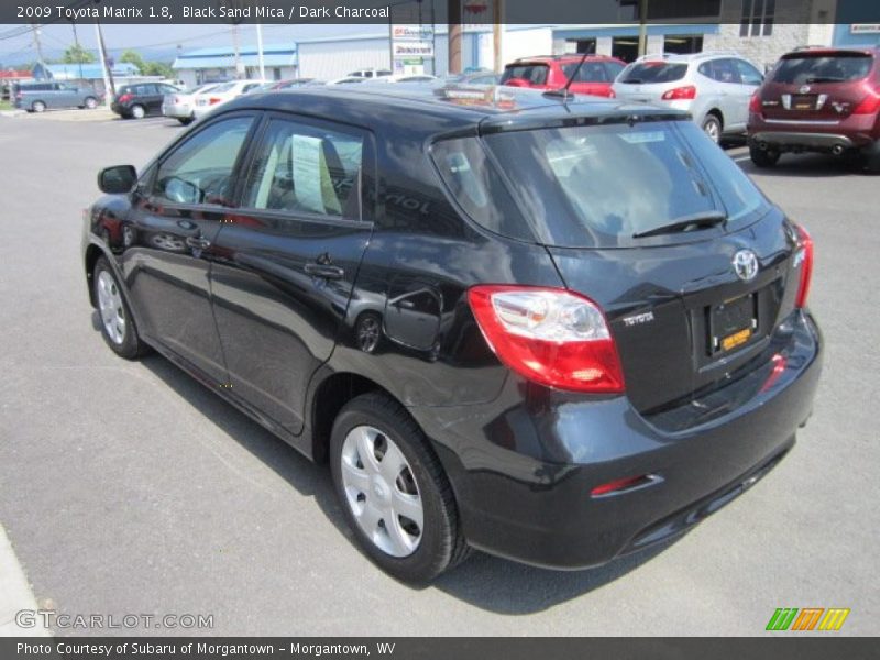 Black Sand Mica / Dark Charcoal 2009 Toyota Matrix 1.8