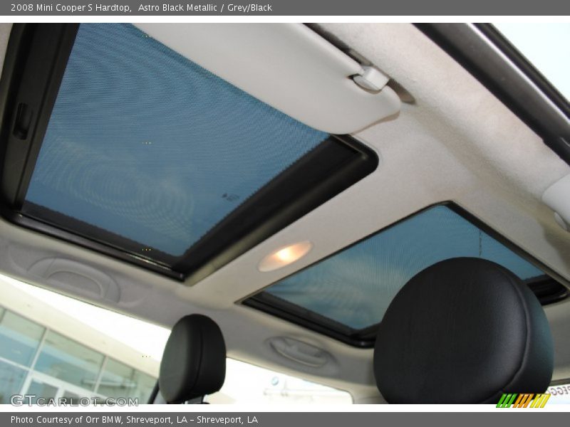 Astro Black Metallic / Grey/Black 2008 Mini Cooper S Hardtop