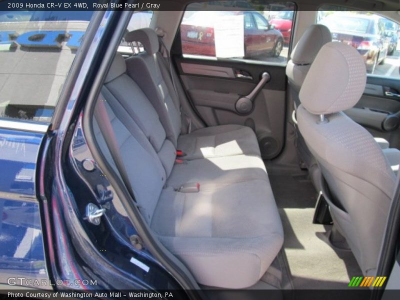 Royal Blue Pearl / Gray 2009 Honda CR-V EX 4WD