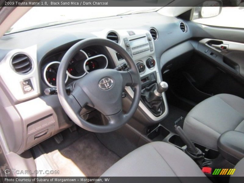 Black Sand Mica / Dark Charcoal 2009 Toyota Matrix 1.8