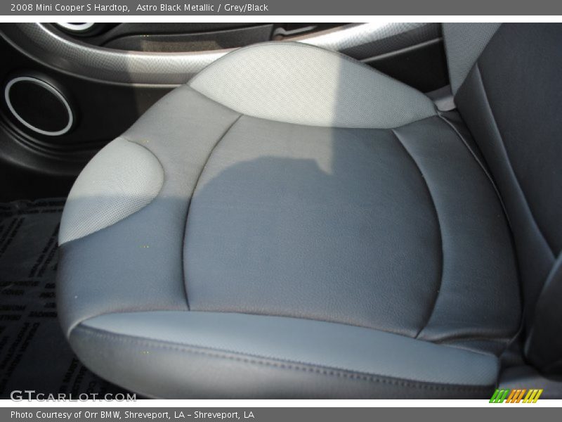 Astro Black Metallic / Grey/Black 2008 Mini Cooper S Hardtop