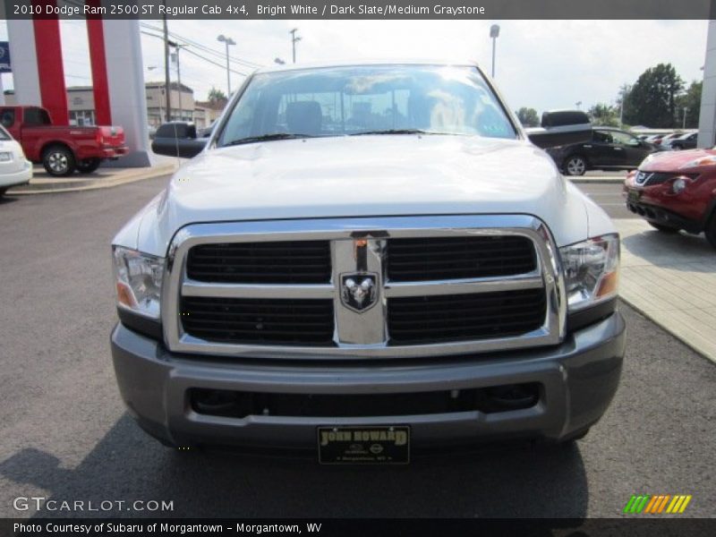 Bright White / Dark Slate/Medium Graystone 2010 Dodge Ram 2500 ST Regular Cab 4x4