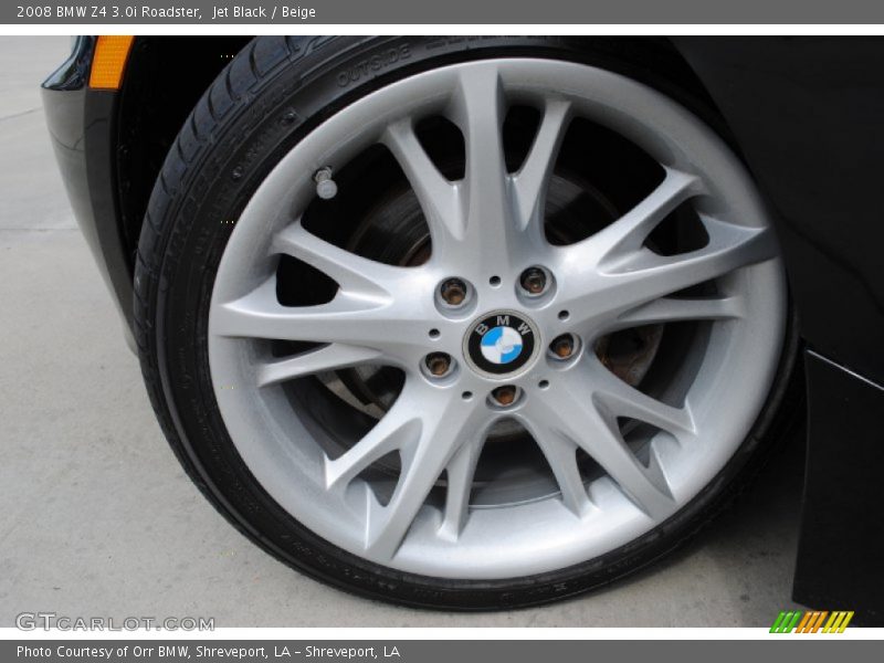Jet Black / Beige 2008 BMW Z4 3.0i Roadster
