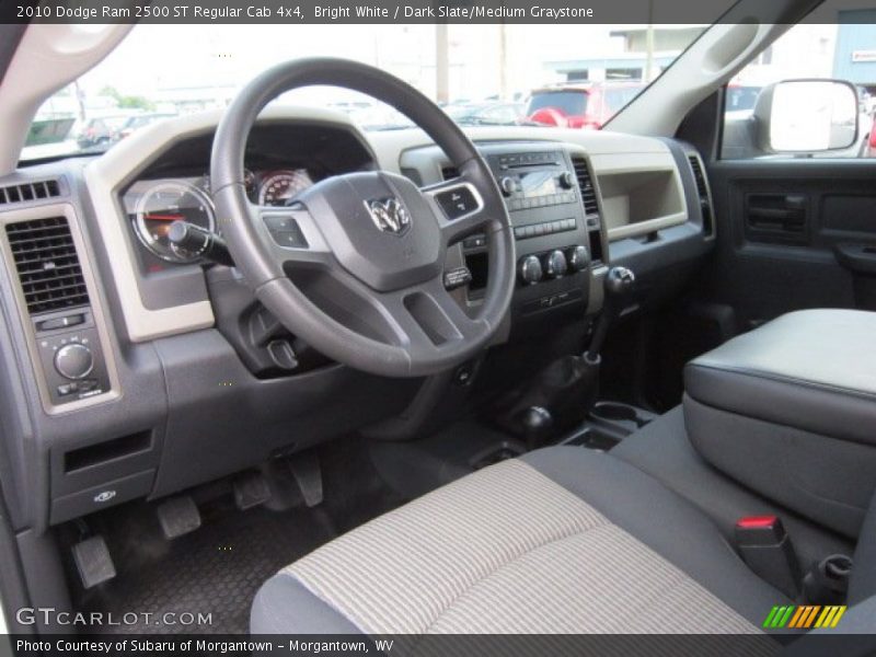 Bright White / Dark Slate/Medium Graystone 2010 Dodge Ram 2500 ST Regular Cab 4x4