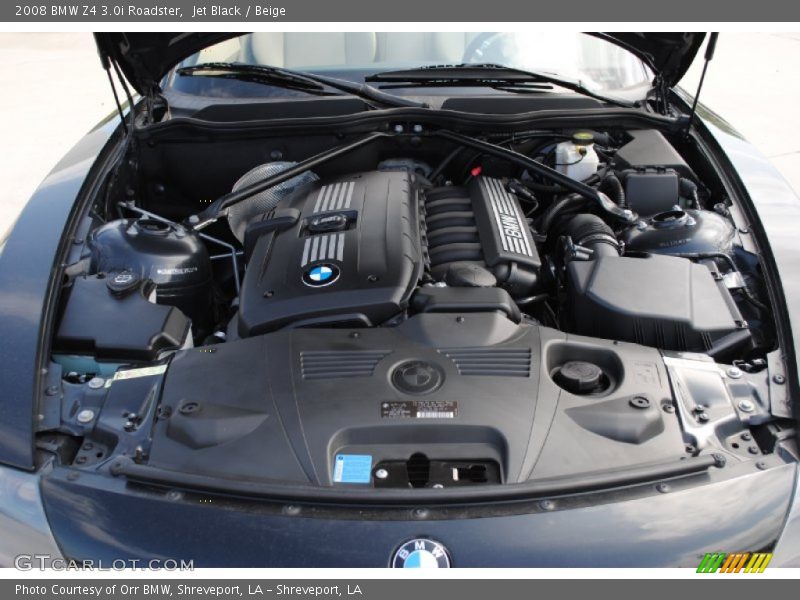 Jet Black / Beige 2008 BMW Z4 3.0i Roadster