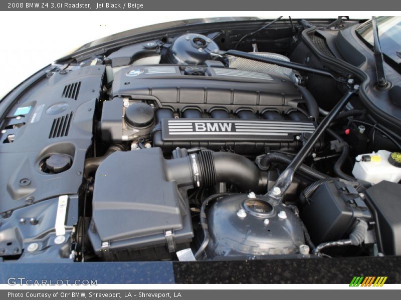 Jet Black / Beige 2008 BMW Z4 3.0i Roadster