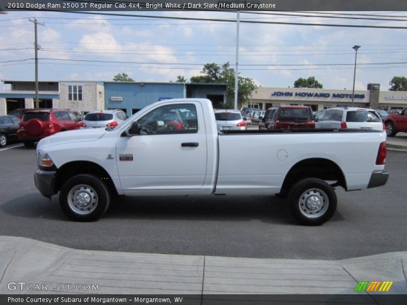 Bright White / Dark Slate/Medium Graystone 2010 Dodge Ram 2500 ST Regular Cab 4x4
