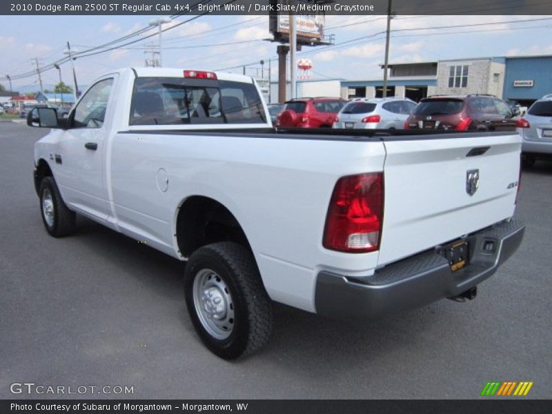 Bright White / Dark Slate/Medium Graystone 2010 Dodge Ram 2500 ST Regular Cab 4x4