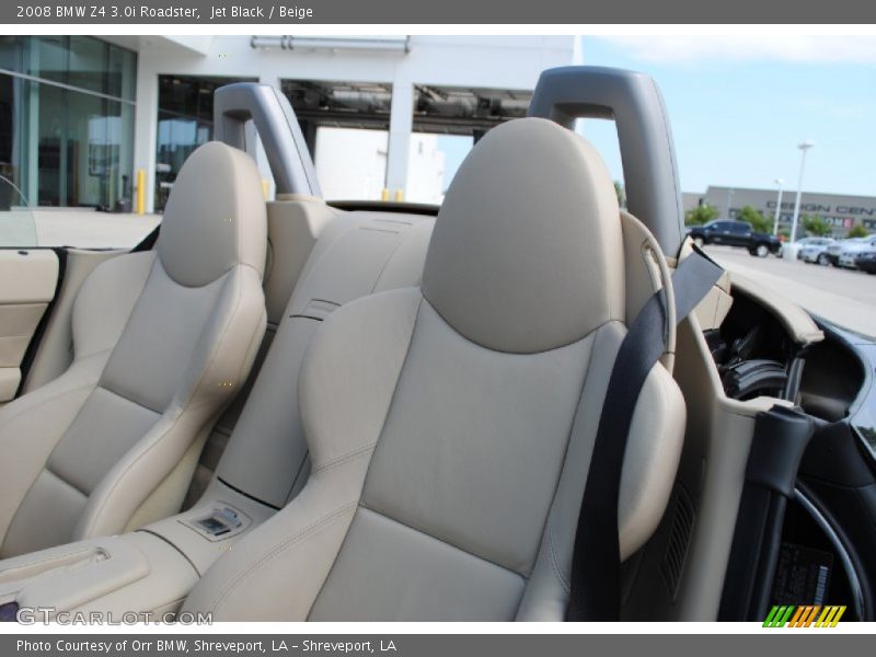 Jet Black / Beige 2008 BMW Z4 3.0i Roadster