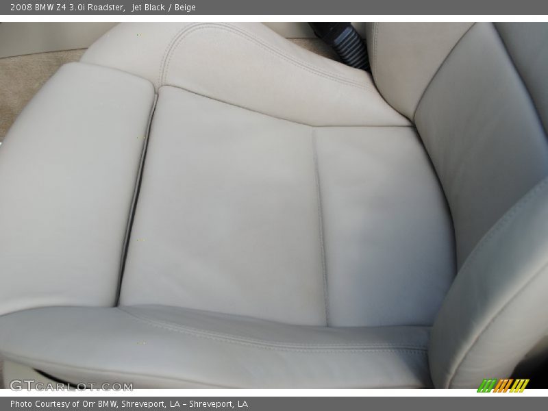 Jet Black / Beige 2008 BMW Z4 3.0i Roadster