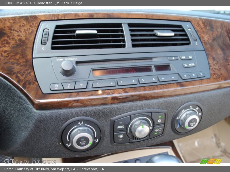 Jet Black / Beige 2008 BMW Z4 3.0i Roadster