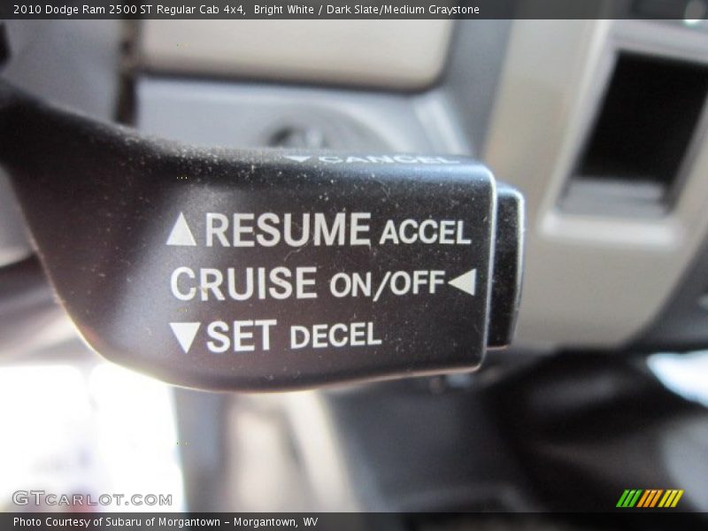 Bright White / Dark Slate/Medium Graystone 2010 Dodge Ram 2500 ST Regular Cab 4x4