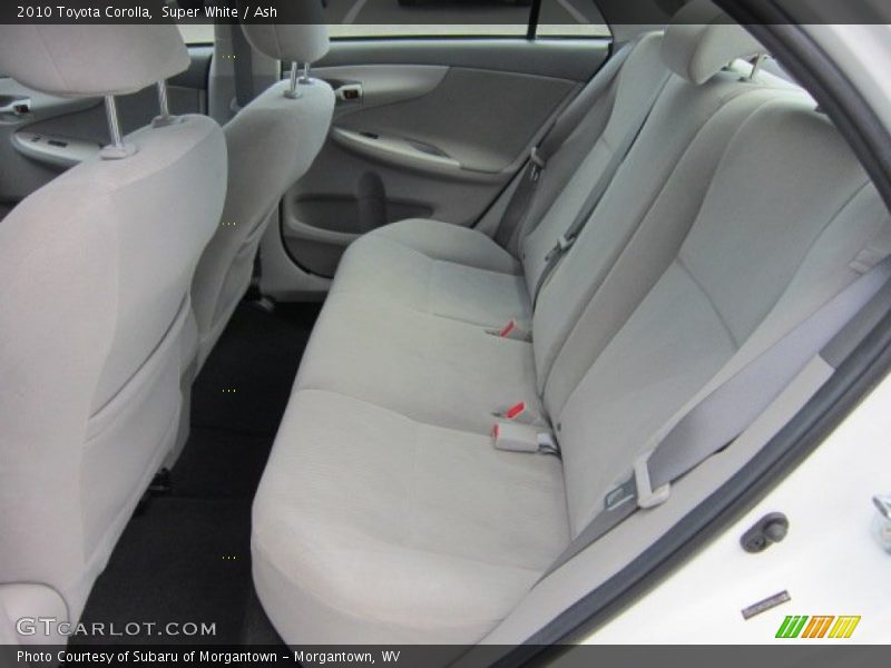 Super White / Ash 2010 Toyota Corolla