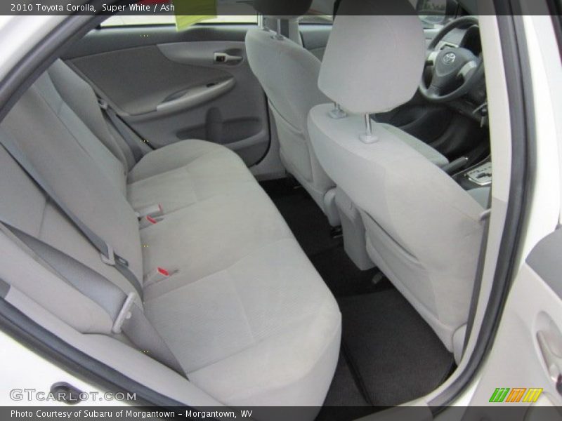 Super White / Ash 2010 Toyota Corolla