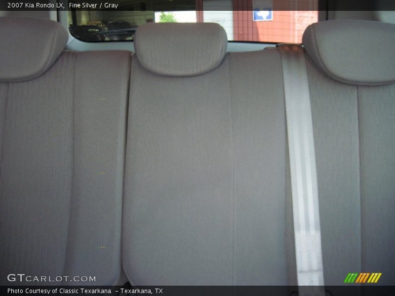Fine Silver / Gray 2007 Kia Rondo LX