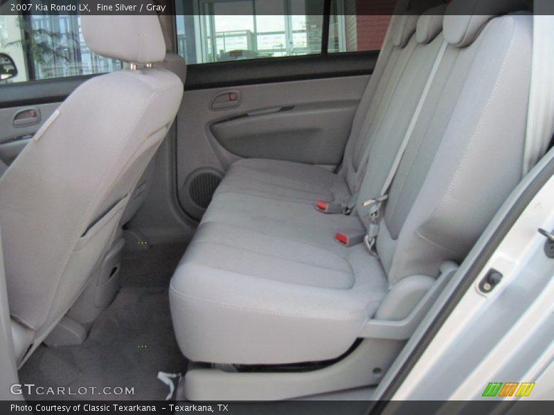 Fine Silver / Gray 2007 Kia Rondo LX