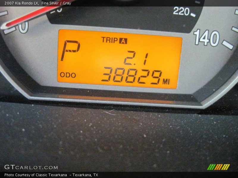 Fine Silver / Gray 2007 Kia Rondo LX