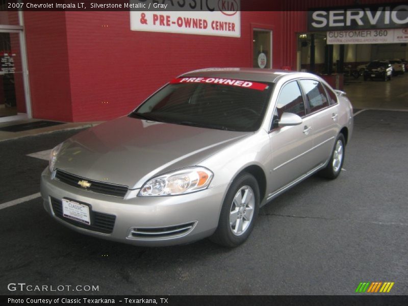 Silverstone Metallic / Gray 2007 Chevrolet Impala LT