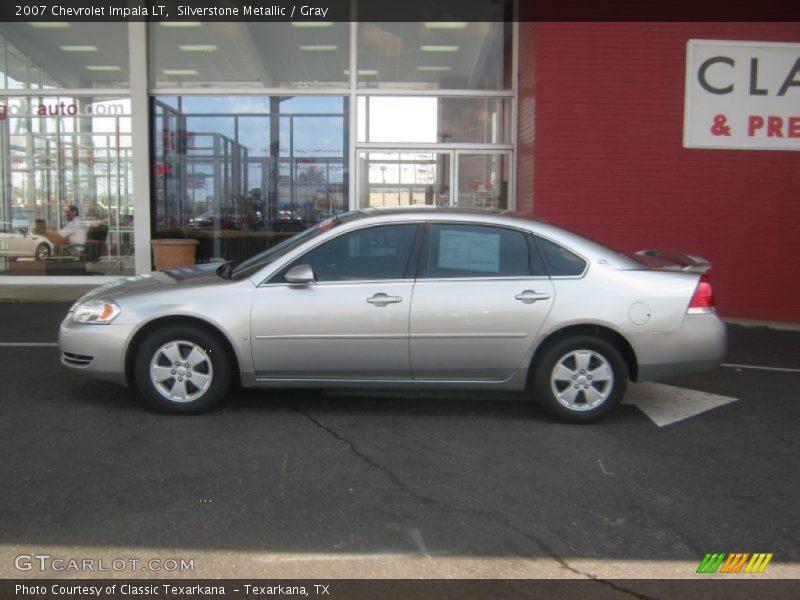Silverstone Metallic / Gray 2007 Chevrolet Impala LT