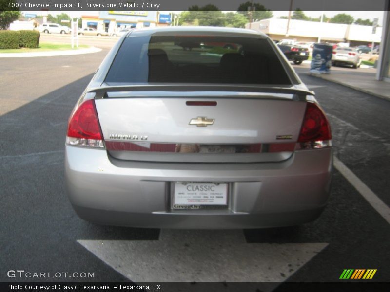 Silverstone Metallic / Gray 2007 Chevrolet Impala LT