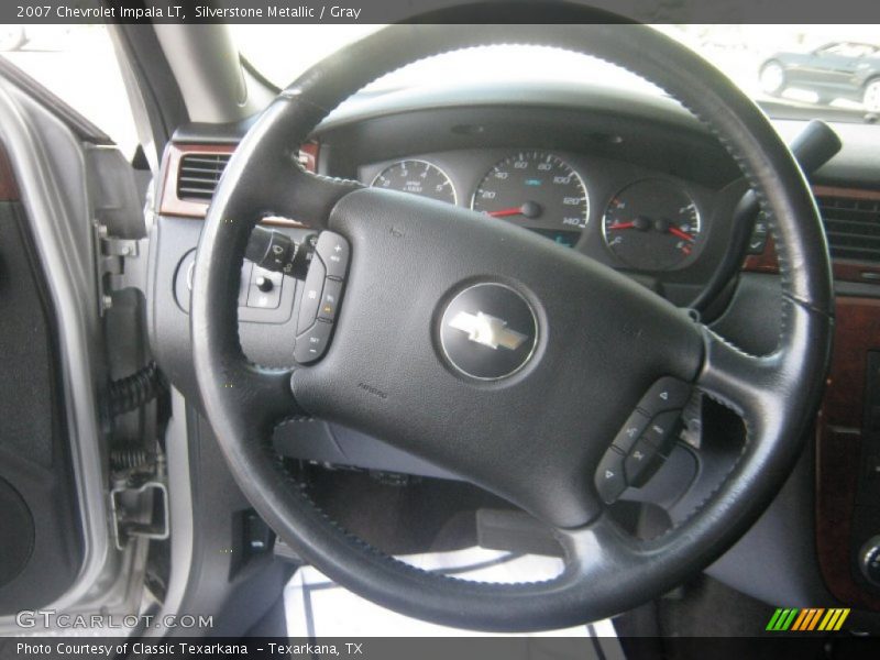 Silverstone Metallic / Gray 2007 Chevrolet Impala LT