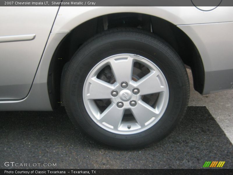 Silverstone Metallic / Gray 2007 Chevrolet Impala LT