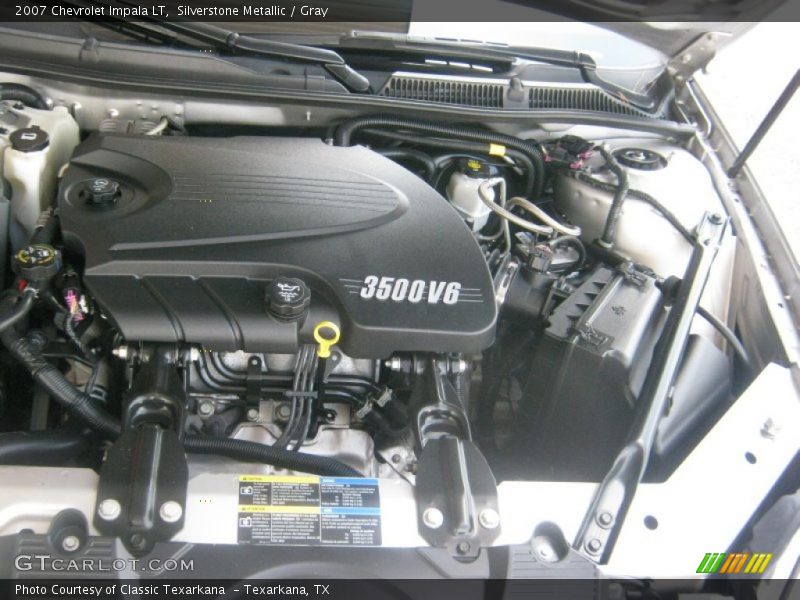 Silverstone Metallic / Gray 2007 Chevrolet Impala LT