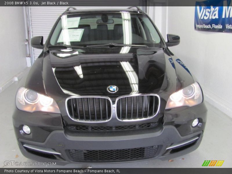 Jet Black / Black 2008 BMW X5 3.0si