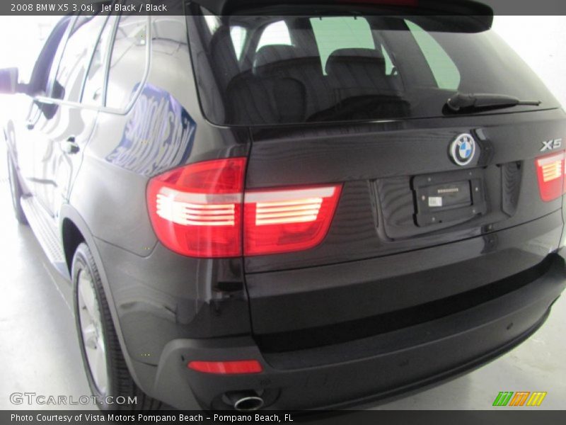 Jet Black / Black 2008 BMW X5 3.0si