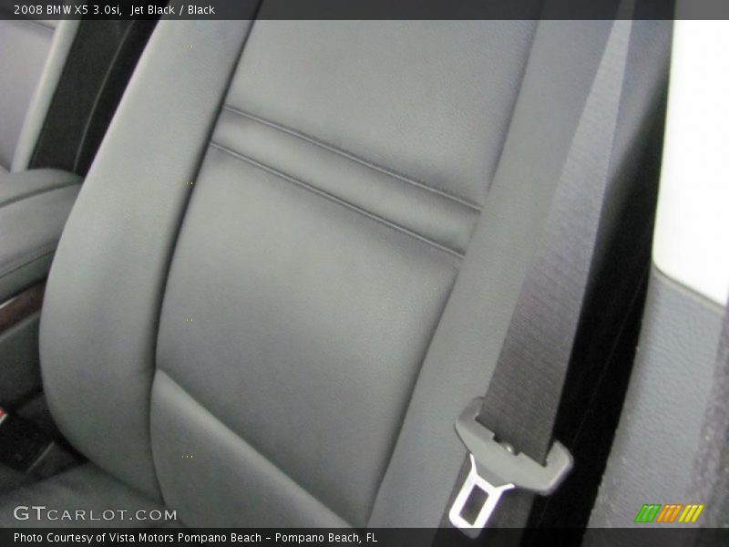 Jet Black / Black 2008 BMW X5 3.0si