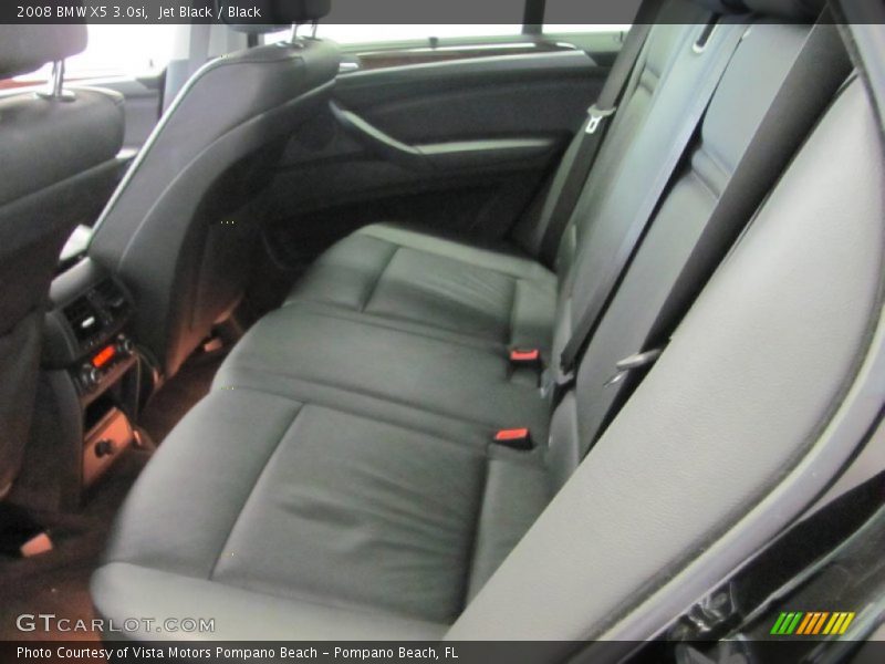 Jet Black / Black 2008 BMW X5 3.0si