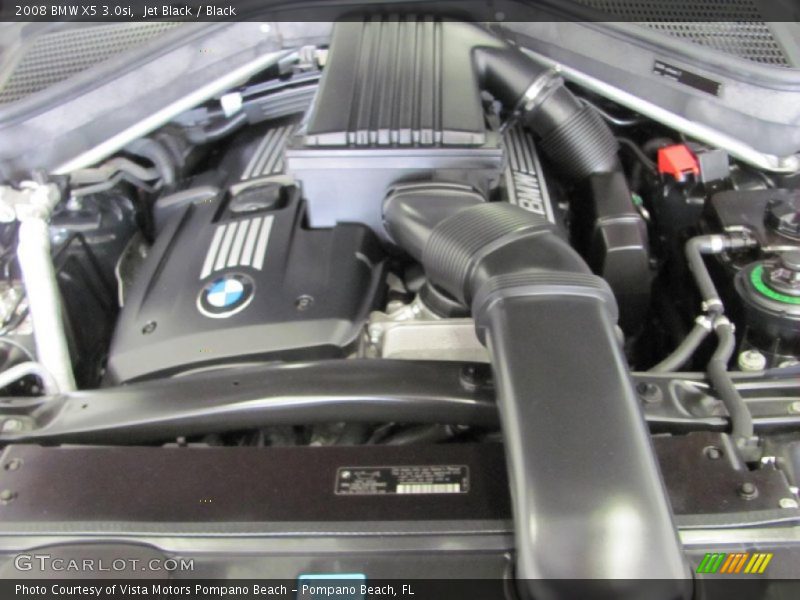 Jet Black / Black 2008 BMW X5 3.0si