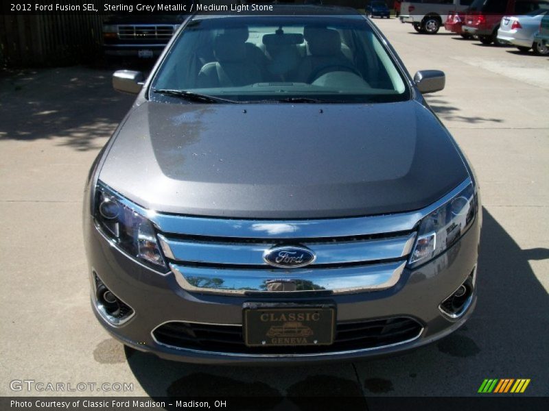 Sterling Grey Metallic / Medium Light Stone 2012 Ford Fusion SEL