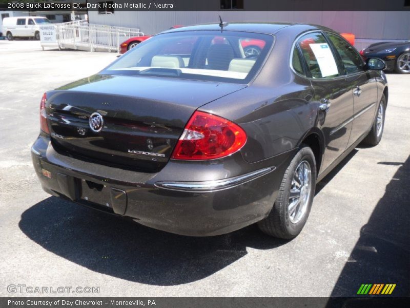 Dark Mocha Metallic / Neutral 2008 Buick LaCrosse CX