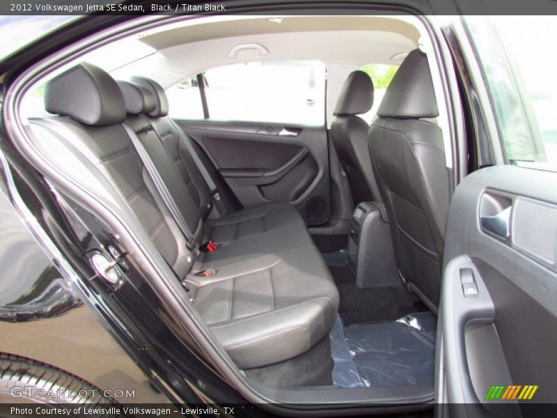 2012 Jetta SE Sedan Titan Black Interior