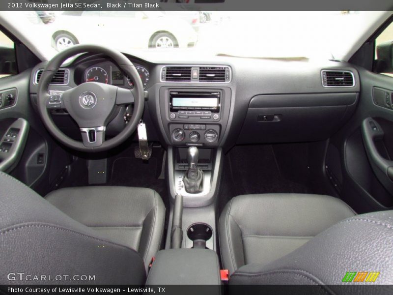  2012 Jetta SE Sedan Titan Black Interior