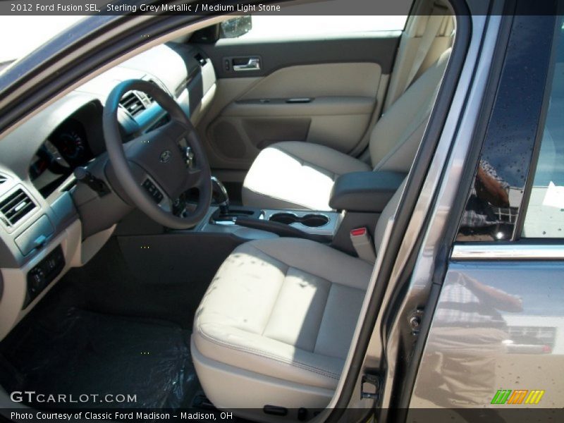 Sterling Grey Metallic / Medium Light Stone 2012 Ford Fusion SEL