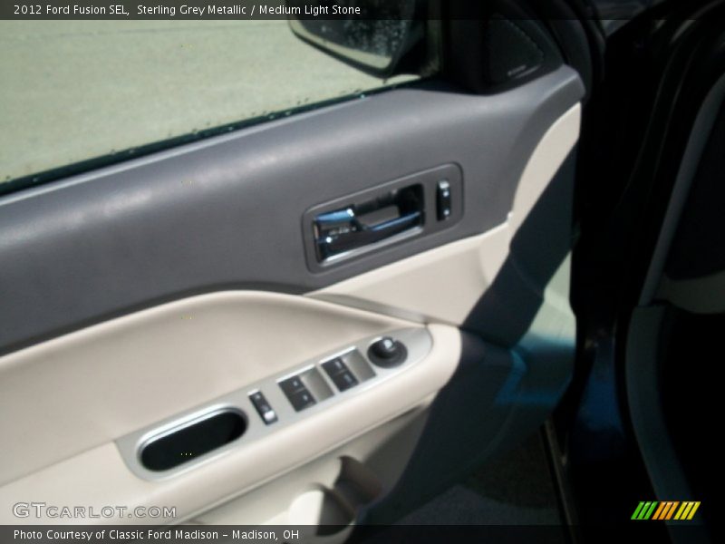 Sterling Grey Metallic / Medium Light Stone 2012 Ford Fusion SEL