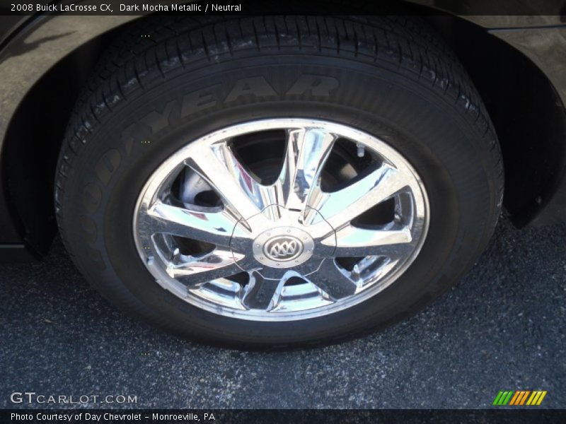 Dark Mocha Metallic / Neutral 2008 Buick LaCrosse CX