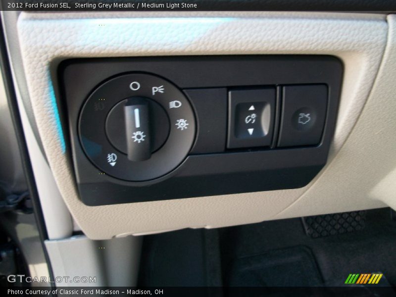Sterling Grey Metallic / Medium Light Stone 2012 Ford Fusion SEL