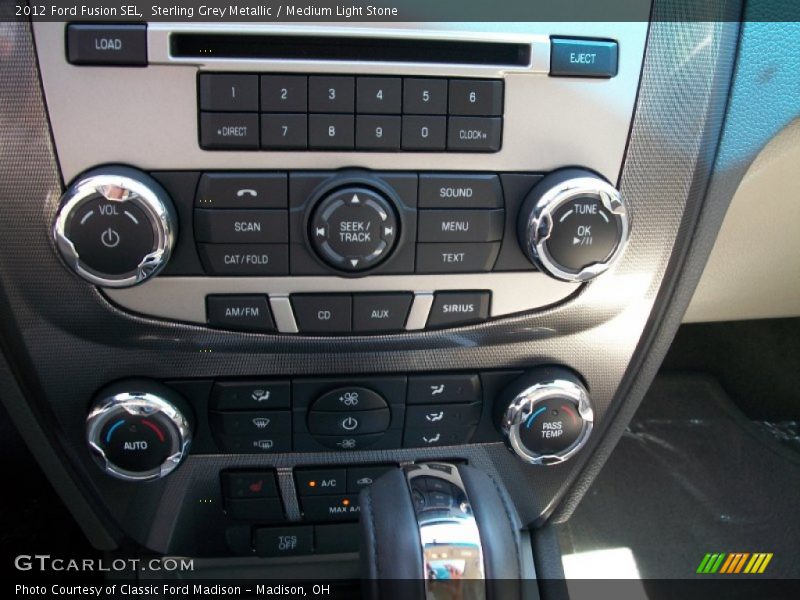 Sterling Grey Metallic / Medium Light Stone 2012 Ford Fusion SEL