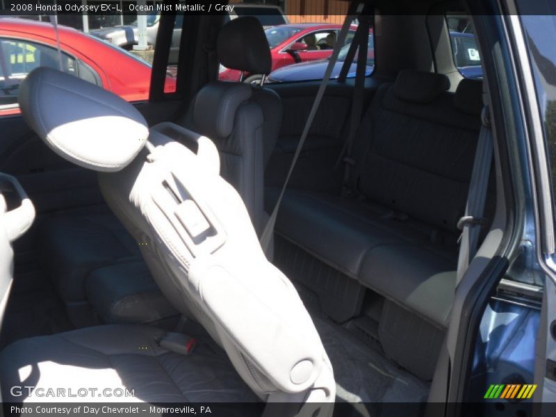 Ocean Mist Metallic / Gray 2008 Honda Odyssey EX-L