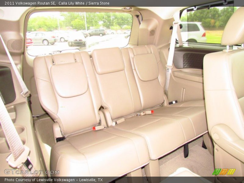 Calla Lily White / Sierra Stone 2011 Volkswagen Routan SE