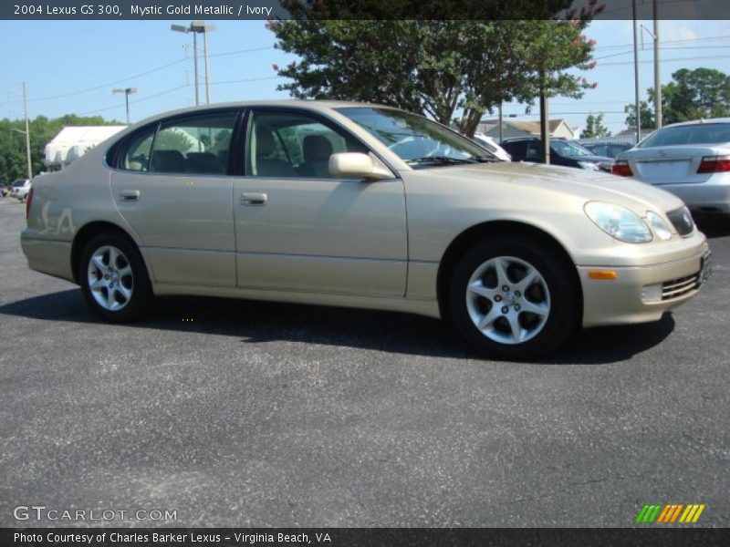 Mystic Gold Metallic / Ivory 2004 Lexus GS 300