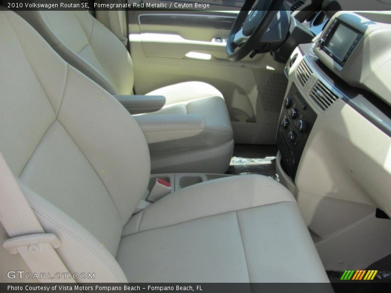 Pomegranate Red Metallic / Ceylon Beige 2010 Volkswagen Routan SE