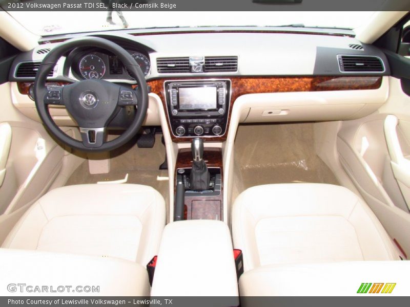Dashboard of 2012 Passat TDI SEL